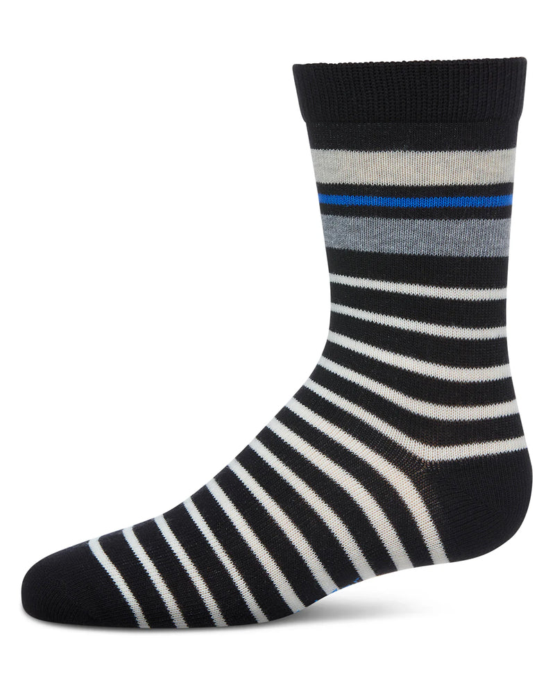 MK-149 MEMOI STRIPED BOYS CREW