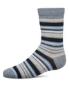 MK-150 MEMOI MULTI STRIPED BOYS CREW
