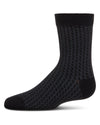 MK-194 MEMOI BICOLOR DASHLINE BOYS SOCKS