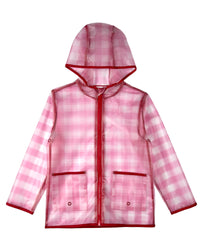MKA-1050 MEMOI CHECKMATE KIDS RAINCOAT W/ POUCH