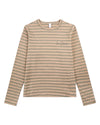 MKC-104 MEMOI STRIPE LONG SLEEVE T-SHIRT