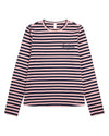 MKC-104 MEMOI STRIPE LONG SLEEVE T-SHIRT