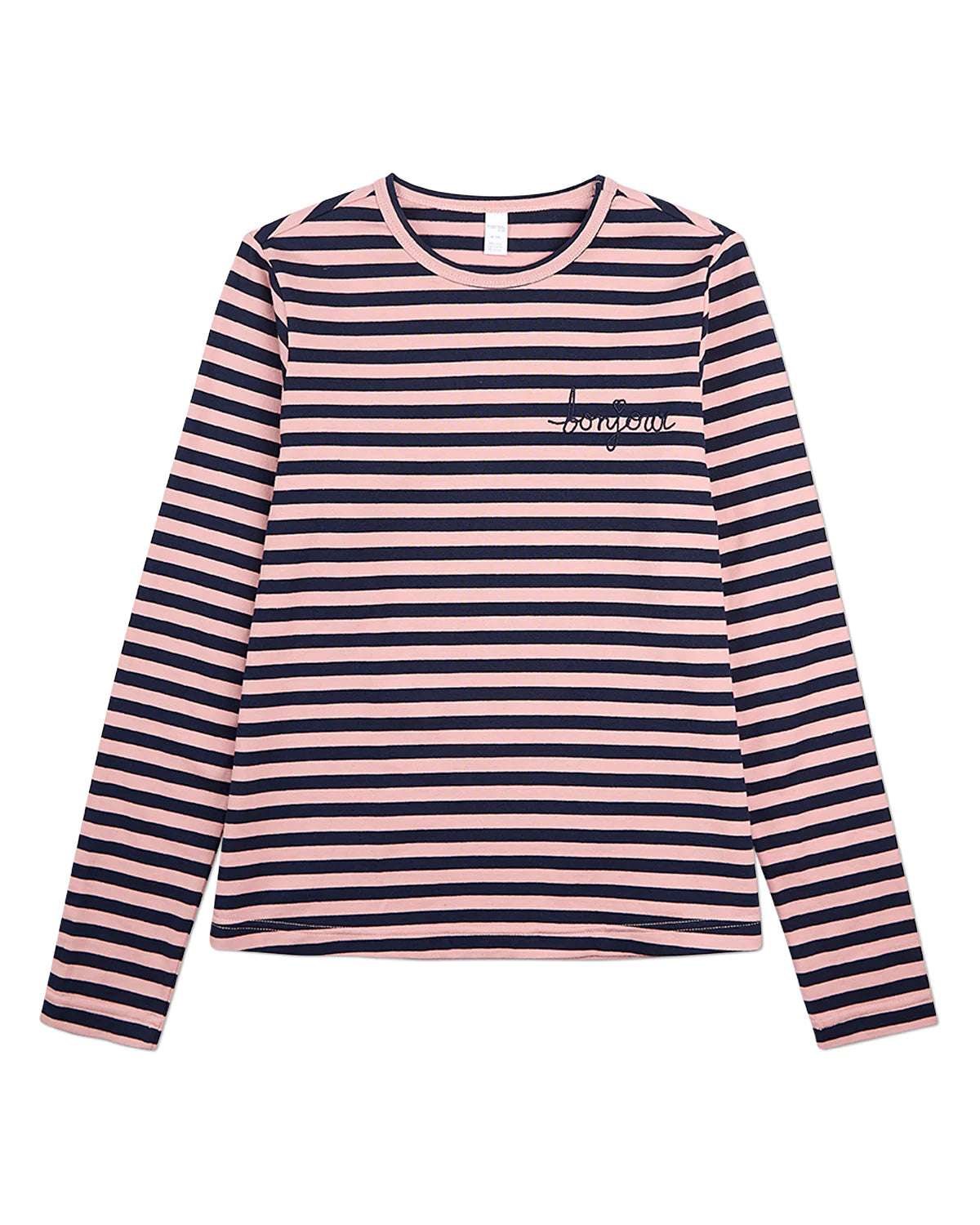 MKC-104 MEMOI STRIPE LONG SLEEVE T-SHIRT