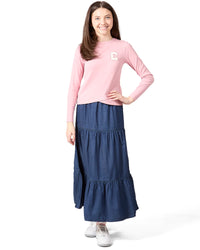 MKC-105 MEMOI CAMP RIB LS T-SHIRT