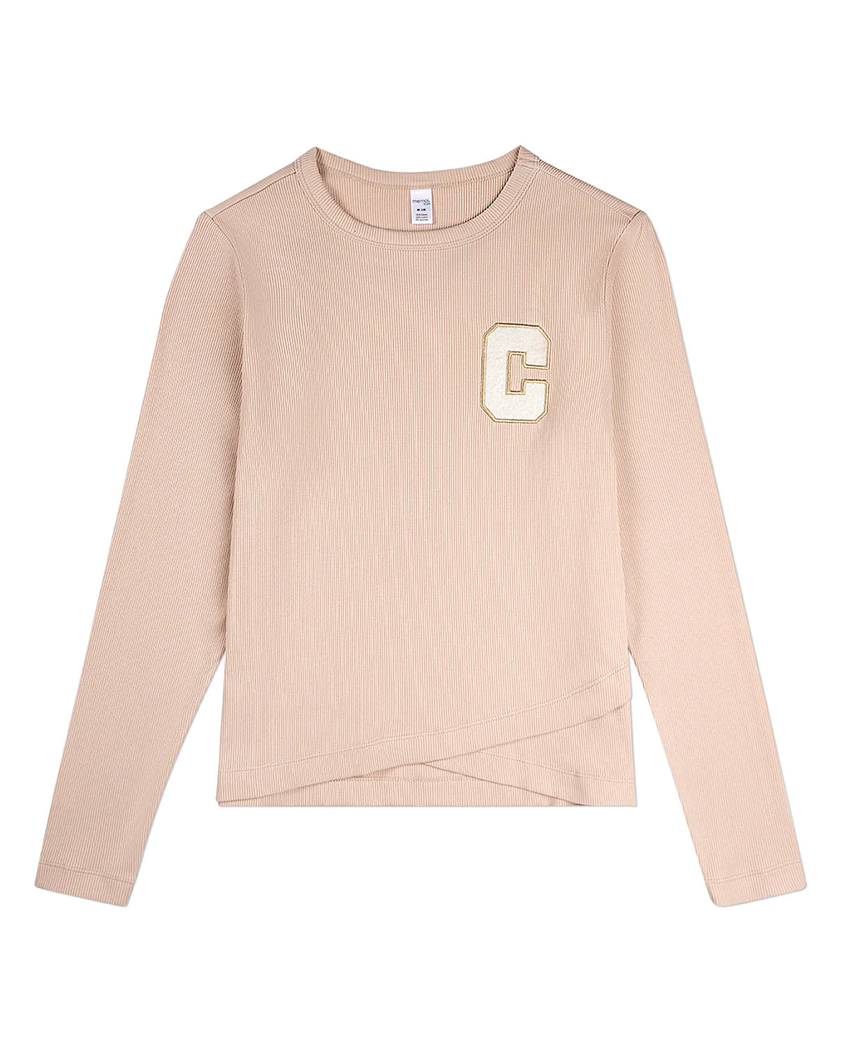 MKC-105 MEMOI CAMP RIB LS T-SHIRT