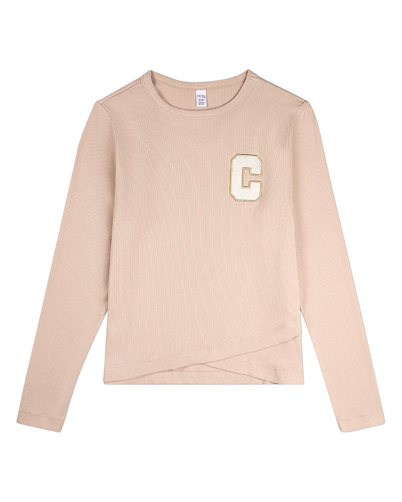MKC-105 MEMOI CAMP RIB LS T-SHIRT