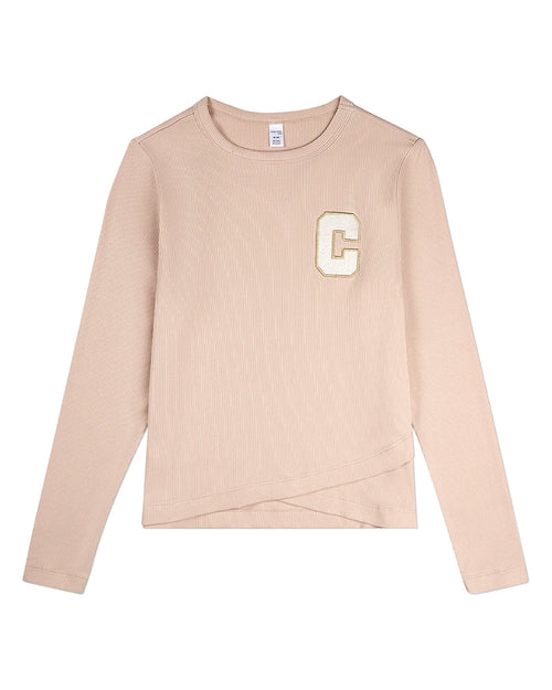 MKC-105 MEMOI CAMP RIB LS T-SHIRT
