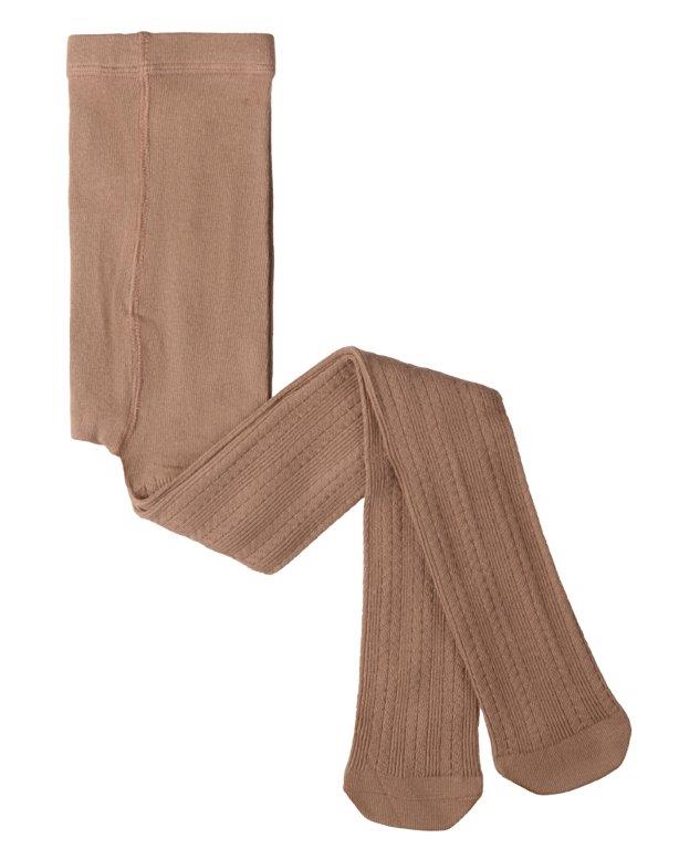 MKF-3103 MEMOI MULTI ARROW RIB COTTON TIGHTS