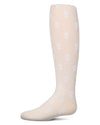 MKF-4089 MEMOI CHERRY FLOCKED OPAQUE TIGHTS