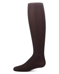 MKF-4100 MEMOI ZIG ZAG NYLON TIGHTS