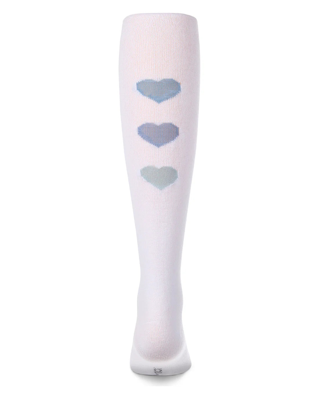MKF-4106 MEMOI TRIPE HEART COTTON TIGHTS
