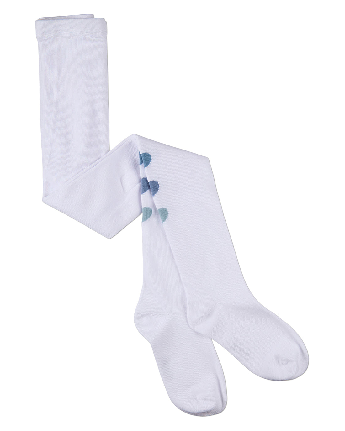 MKF-4106 MEMOI TRIPE HEART COTTON TIGHTS