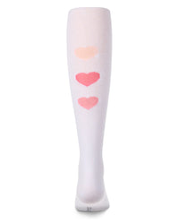 MKF-4106 MEMOI TRIPE HEART COTTON TIGHTS