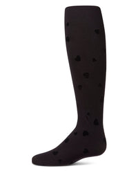MKF-4110 MEMOI CLUSTER HEARTS FLOCK TIGHTS