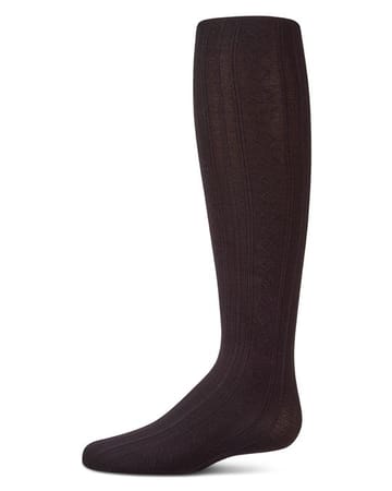 MKF-4122 MEMOI LIGHTWEIGHT CABLE COTTON TIGHTS
