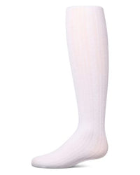 MKF-4122 MEMOI LIGHTWEIGHT CABLE COTTON TIGHTS