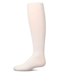 MKF-4122 MEMOI LIGHTWEIGHT CABLE COTTON TIGHTS