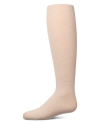 MKF-4123 MEMOI LIGHTWEIGHT SIDE DROP STITCH COTTON TIGHTS