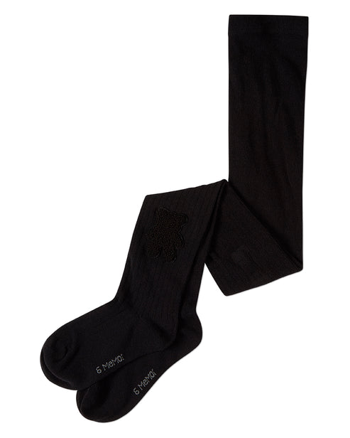 MKF-4129 MEMOI COZY CUB COTTON TIGHTS