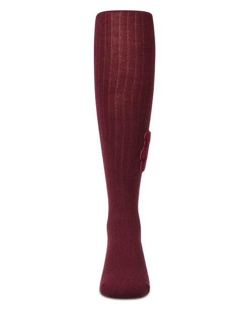 MKF-4129 MEMOI COZY CUB COTTON TIGHTS