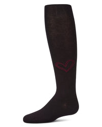 MKF-4139 MEMOI HEART POP COTTON TIGHTS