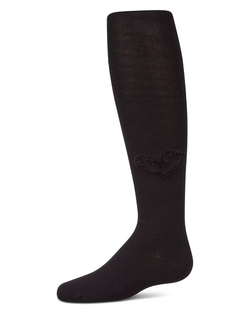 MKF-4140 MEMOI COZY HEART COTTON TIGHTS