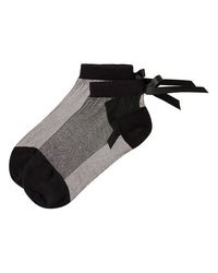 MKF-6109 MEMOI SATIN BOW ANKLET
