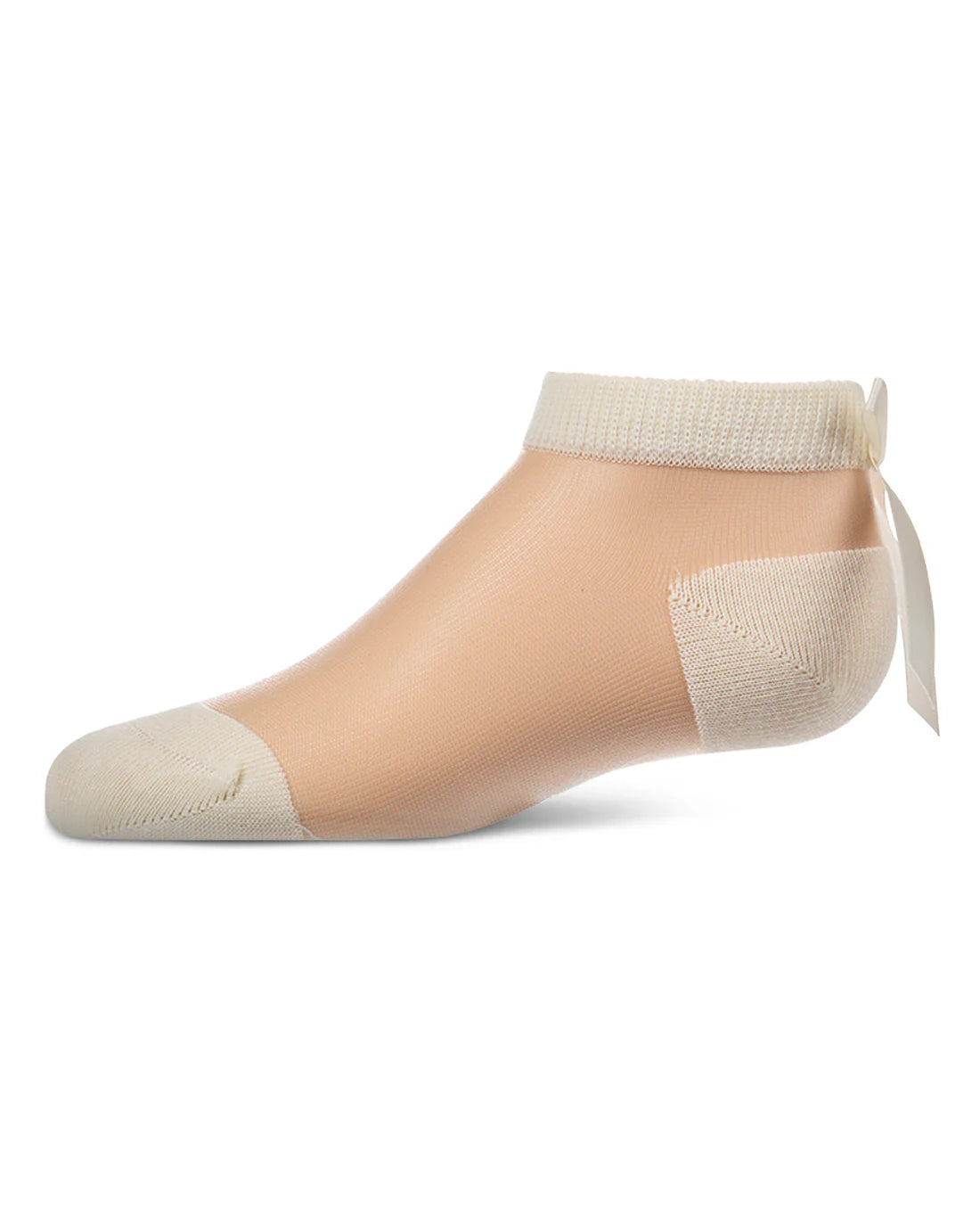 MKF-6109 MEMOI SATIN BOW ANKLET