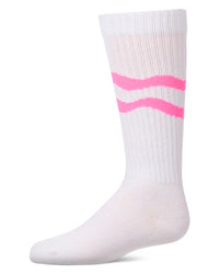 MKF-7227 MEMOI DOUBLE WAVE KNEE SOCK