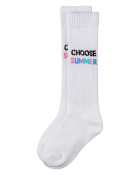 MKF-7230 MEMOI CHOOSE SUMMER KNEE SOCK