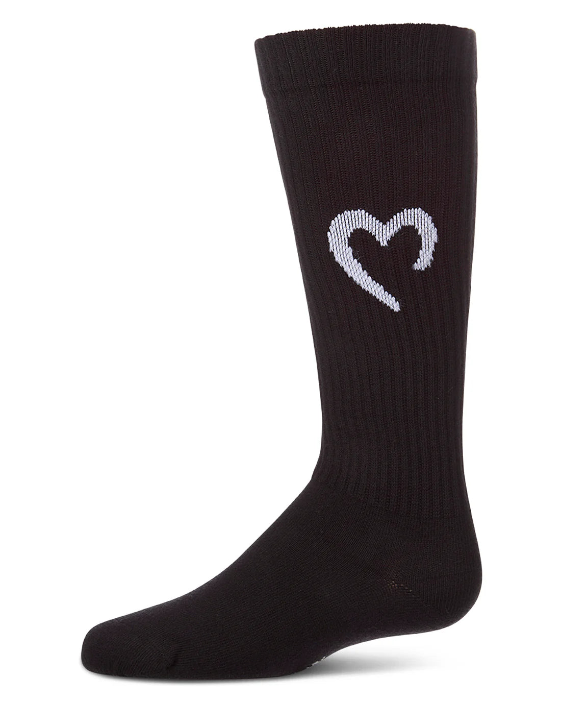 MKF-7235 MEMOI OPEN HEART KNEE SOCK