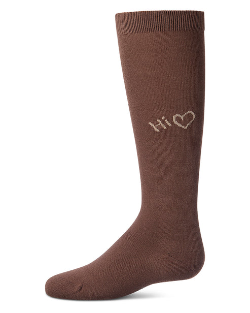 MKF-7258 MEMOI HI! KNEE HIGH SOCK