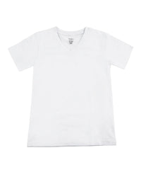 MKU1200 MEMOI  BOYS V-NECK SS TEE 3PK