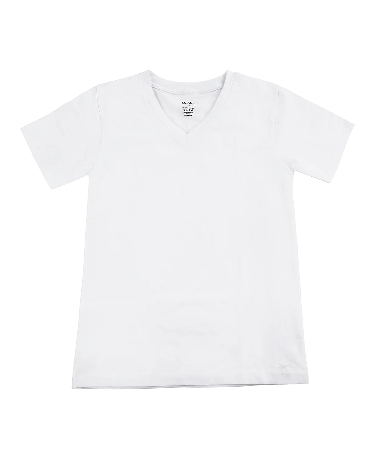 MKU1200 MEMOI  BOYS V-NECK SS TEE 3PK
