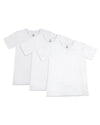 MKU1200 MEMOI  BOYS V-NECK SS TEE 3PK