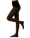 MM-207 MEMOI CRYSTAL SHEER SEAMLESS TOP PANTYHOSE