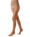 MM-207 MEMOI CRYSTAL SHEER SEAMLESS TOP PANTYHOSE