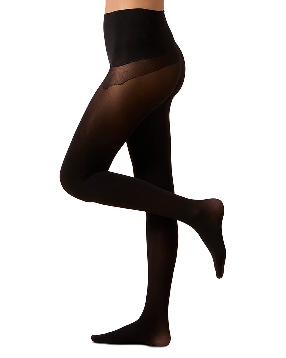 MO-307 MEMOI OPAQUE SEAMLESS TOP 60DN TIGHTS