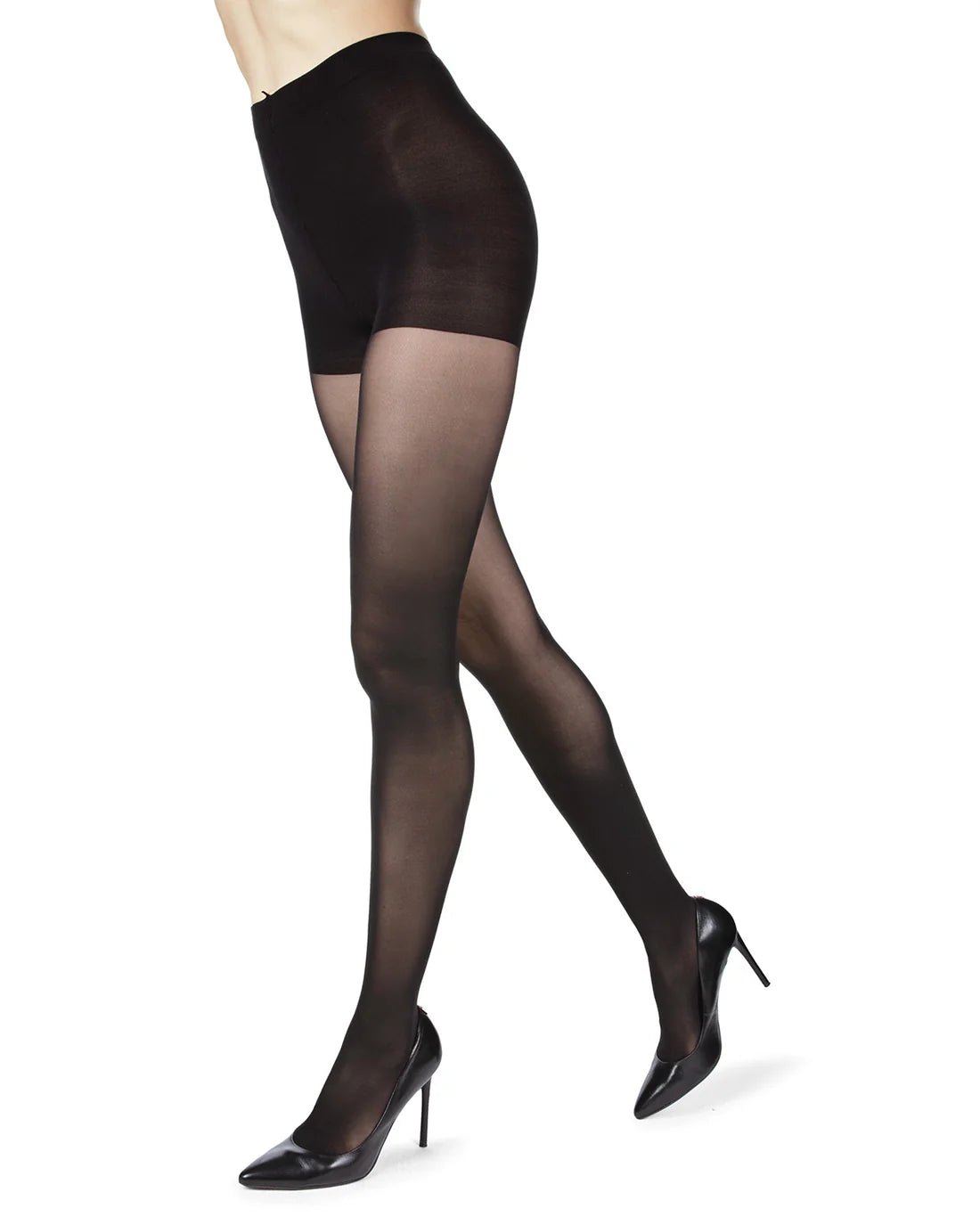 MO-314 MEMOI VELVETEEN OPAQUE CT 30DN TIGHTS