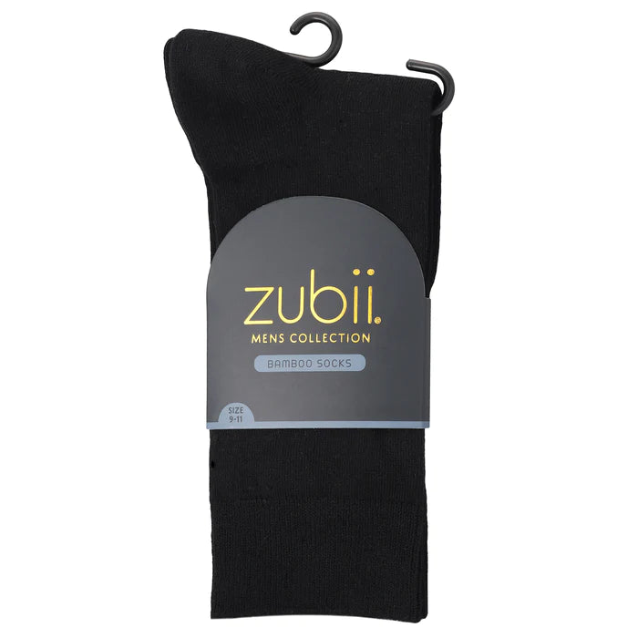 184 ZUBII MENS BAMBOO FLAT 1PK