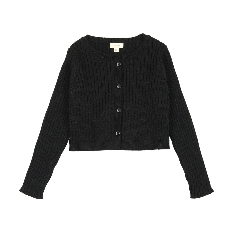 MC LIL LEGS METALLIC CARDIGAN
