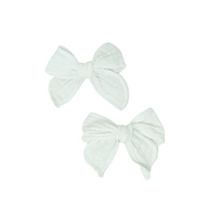BANDEAU MUSLIN BOW CLIP