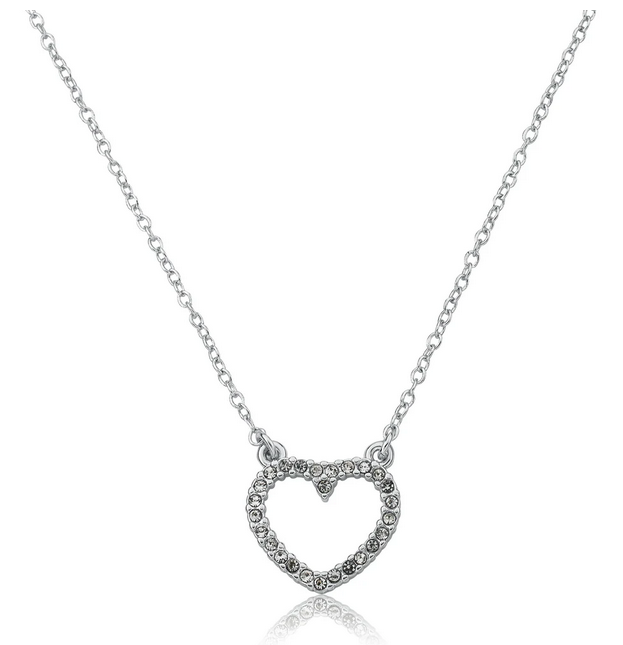 NE4503B LMTS OPEN HEART PENDANT NECKLACE