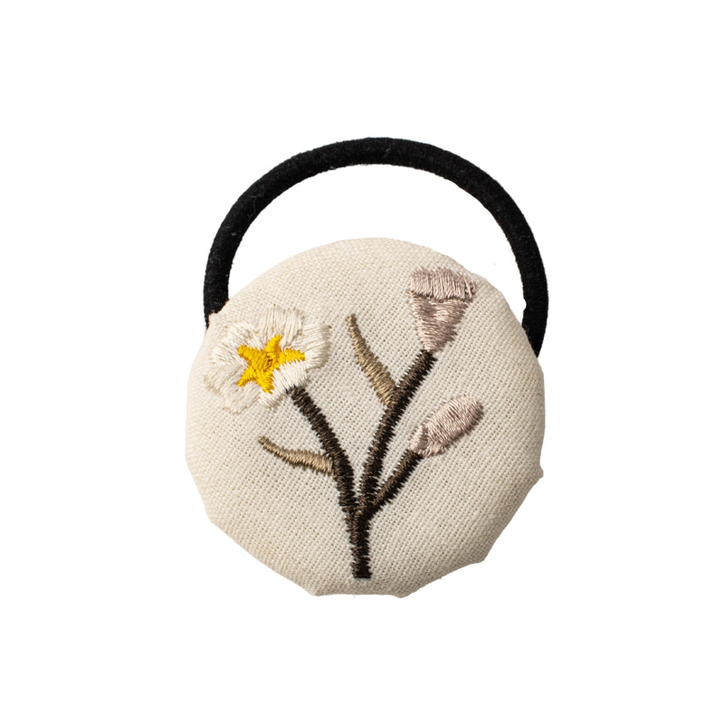 CHERIE P6625  EMBROIDERED CIRCLE PONY