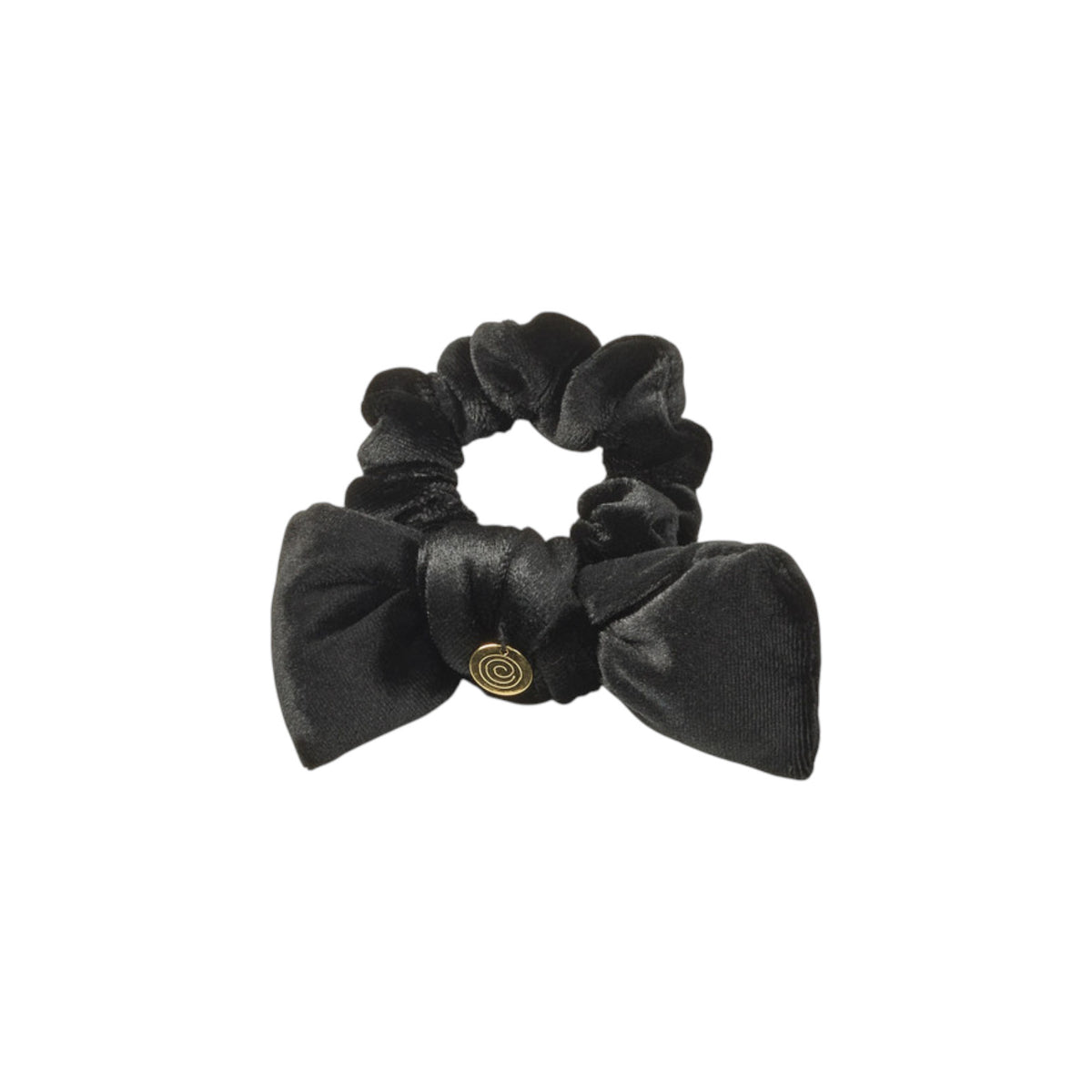 P-7223 CHERIE VELVET BOW SCRUNCHY