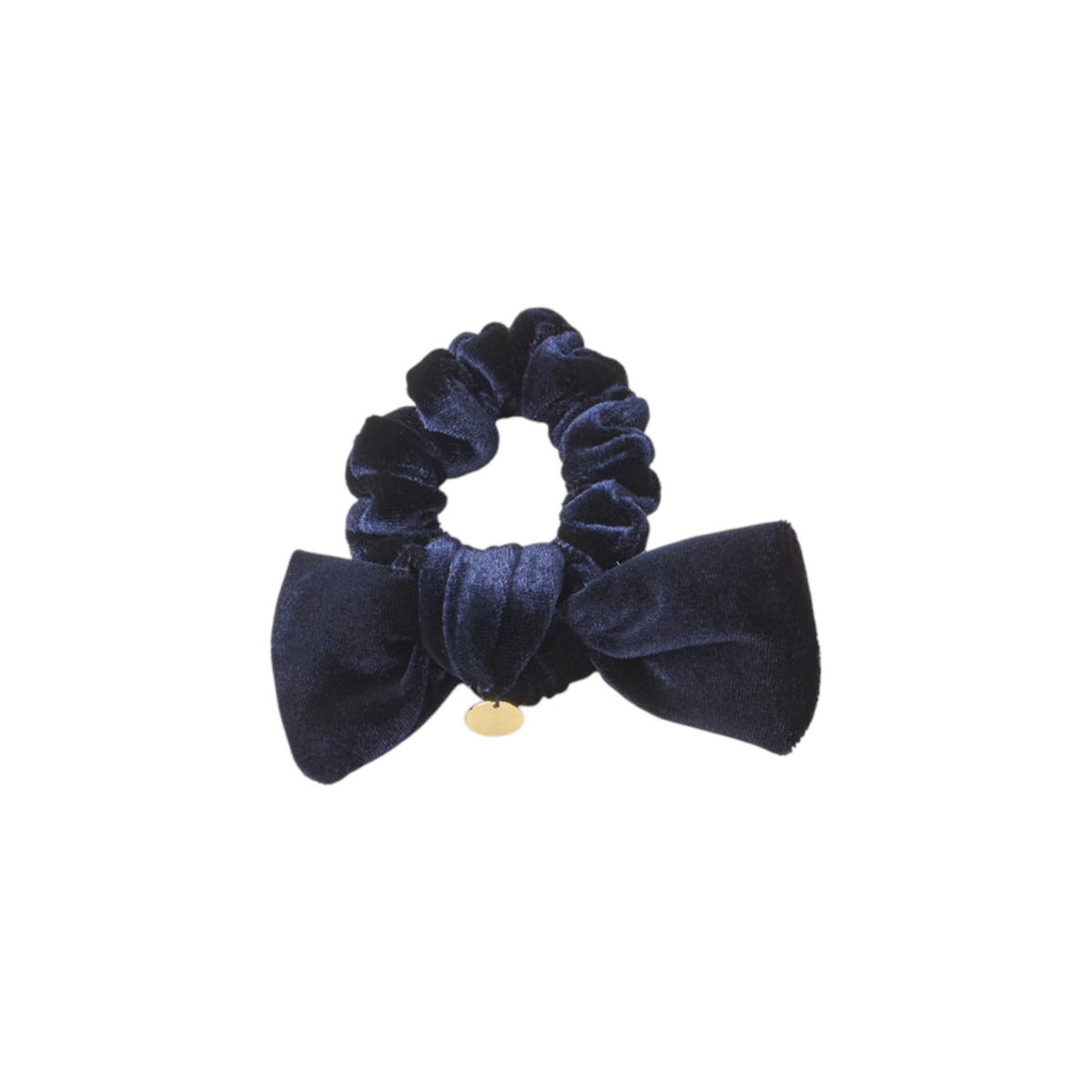 P-7223 CHERIE VELVET BOW SCRUNCHY