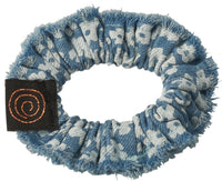 P-7251 CHERIE DENIM PRINT SCRUNCHY
