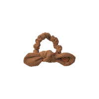 P-7281 CHERIE CORDUROY HEART SCRUNCHY BOW