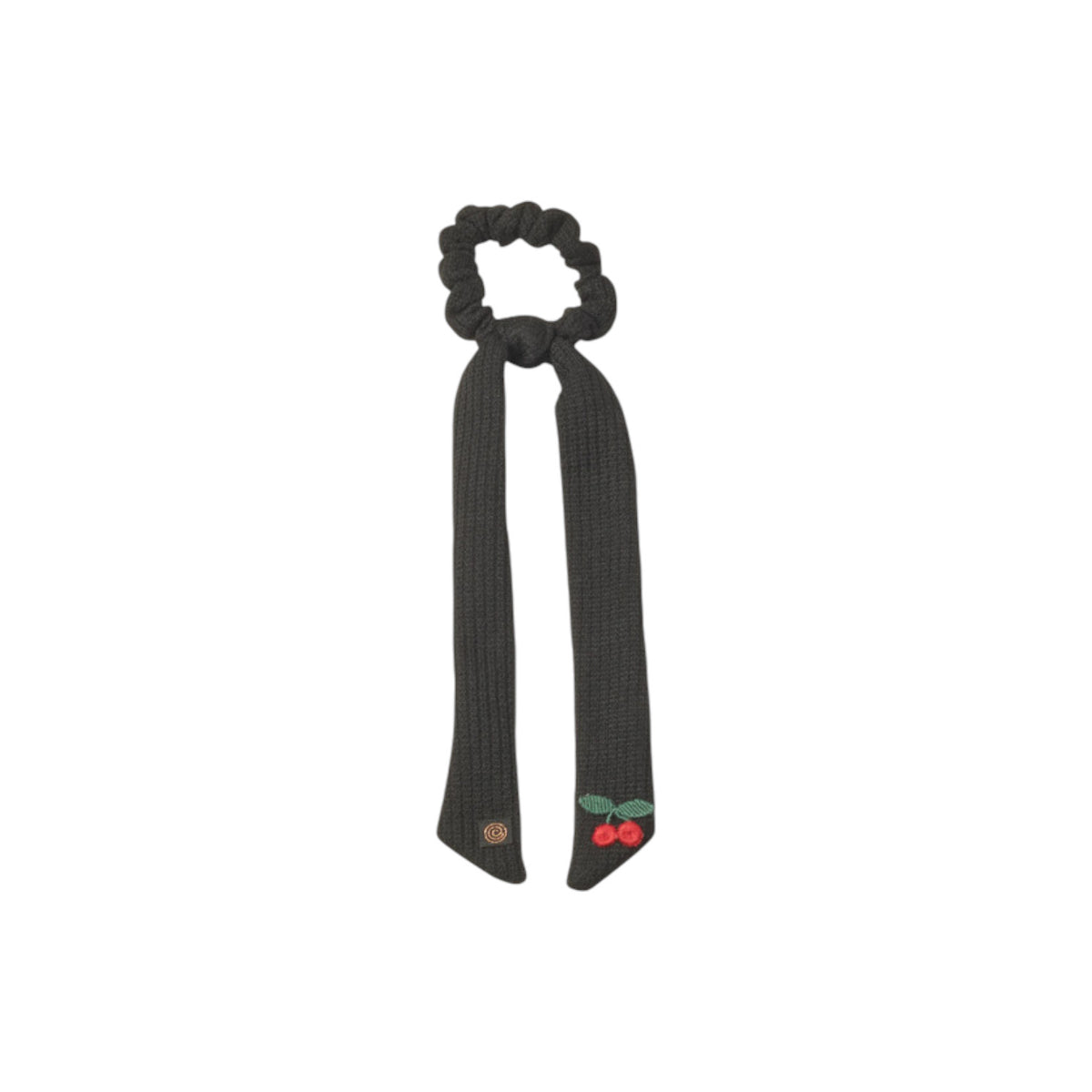 P-7282 CHERIE KNIT CHERRIES PONY TIES