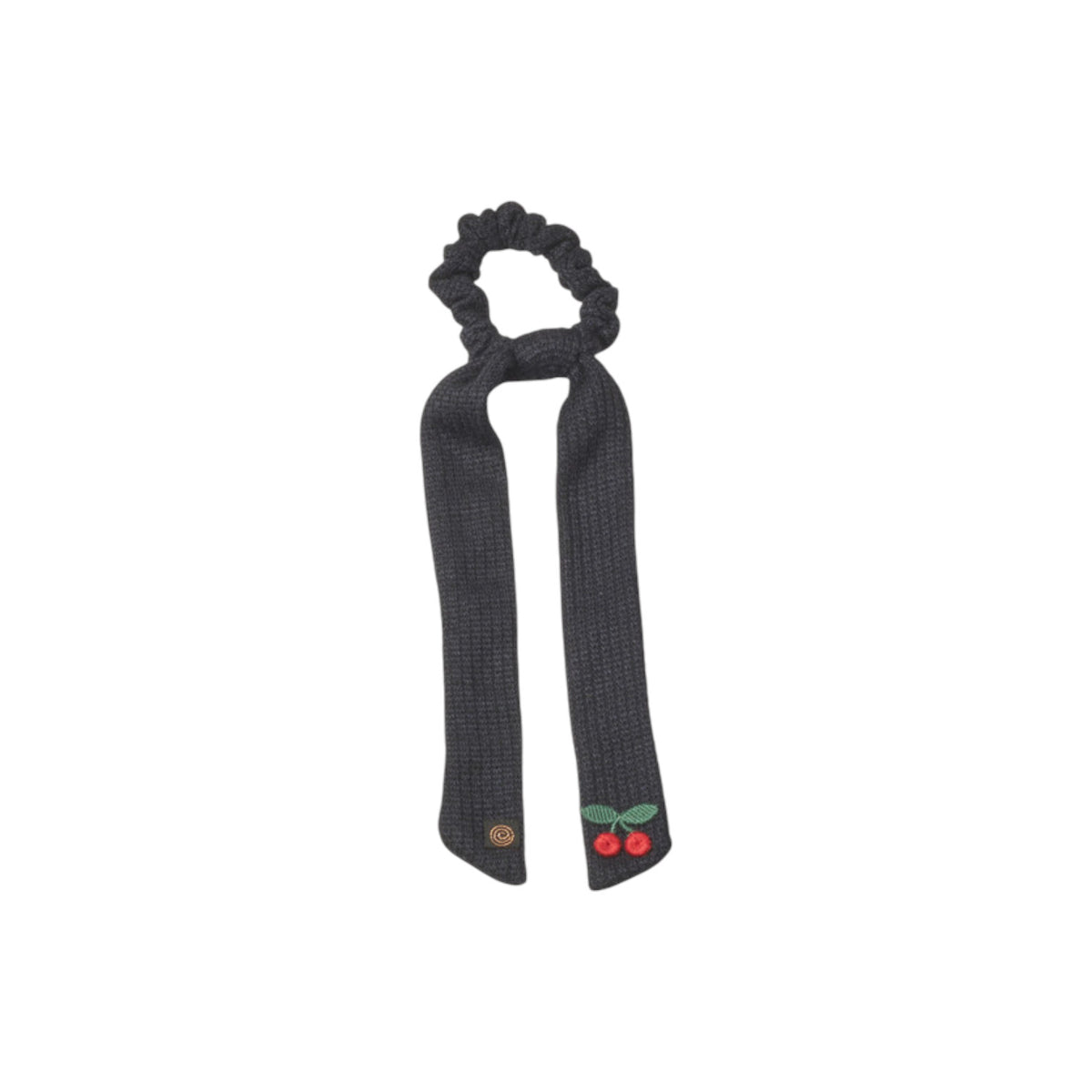 P-7282 CHERIE KNIT CHERRIES PONY TIES